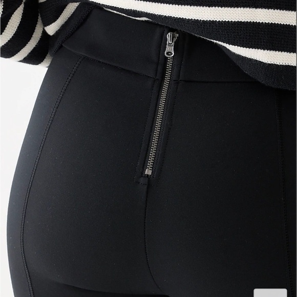 J. Crew Petite pixie pants stretch ponte BB459 Black SP S - Picture 4 of 7